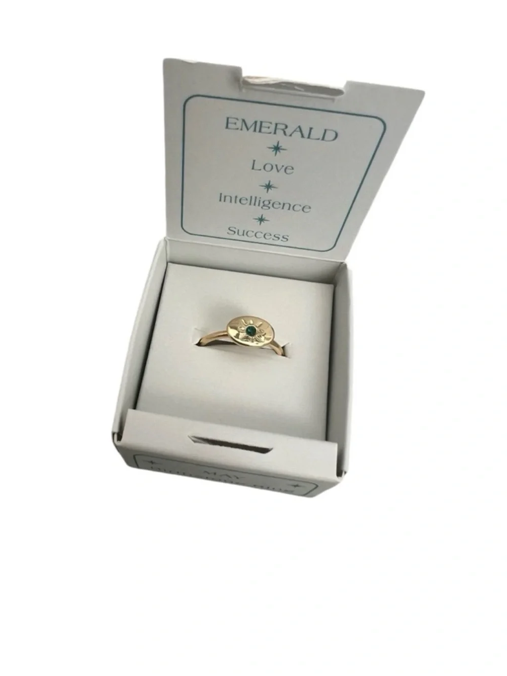 Birthstone Ring - May - Emerald